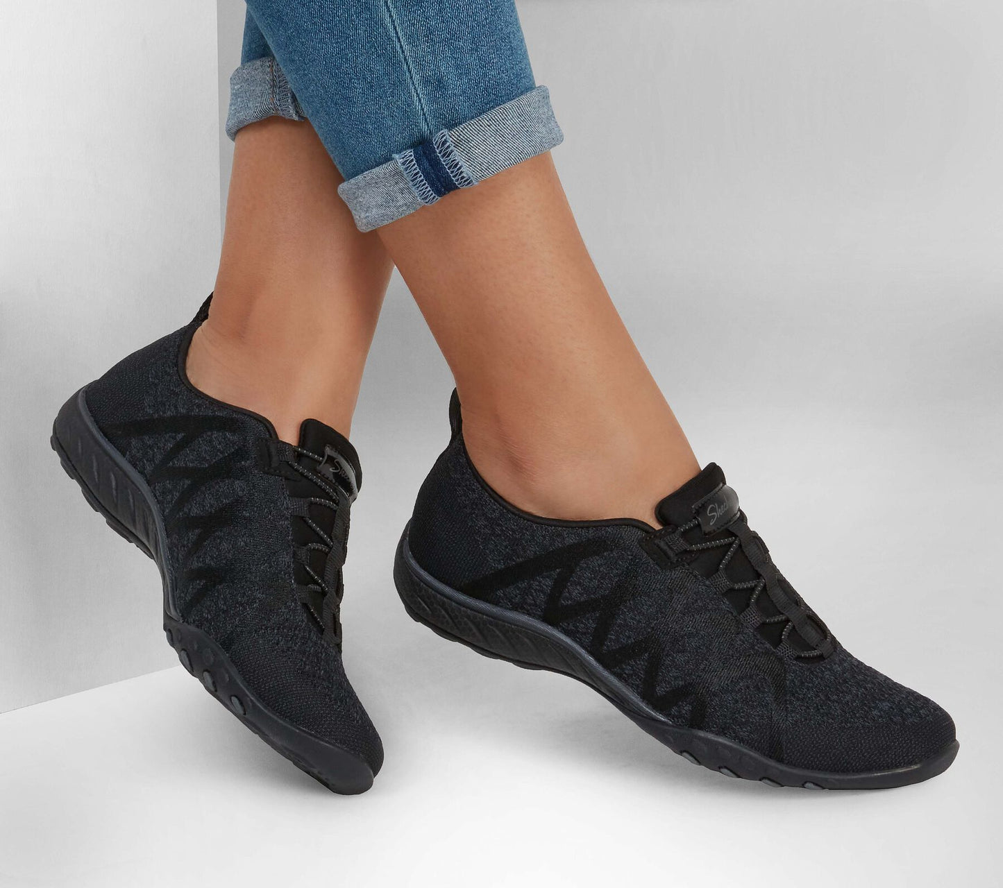 Skechers 100301/NVY Relaxed Fit: Breathe-Easy - Infi-Knity