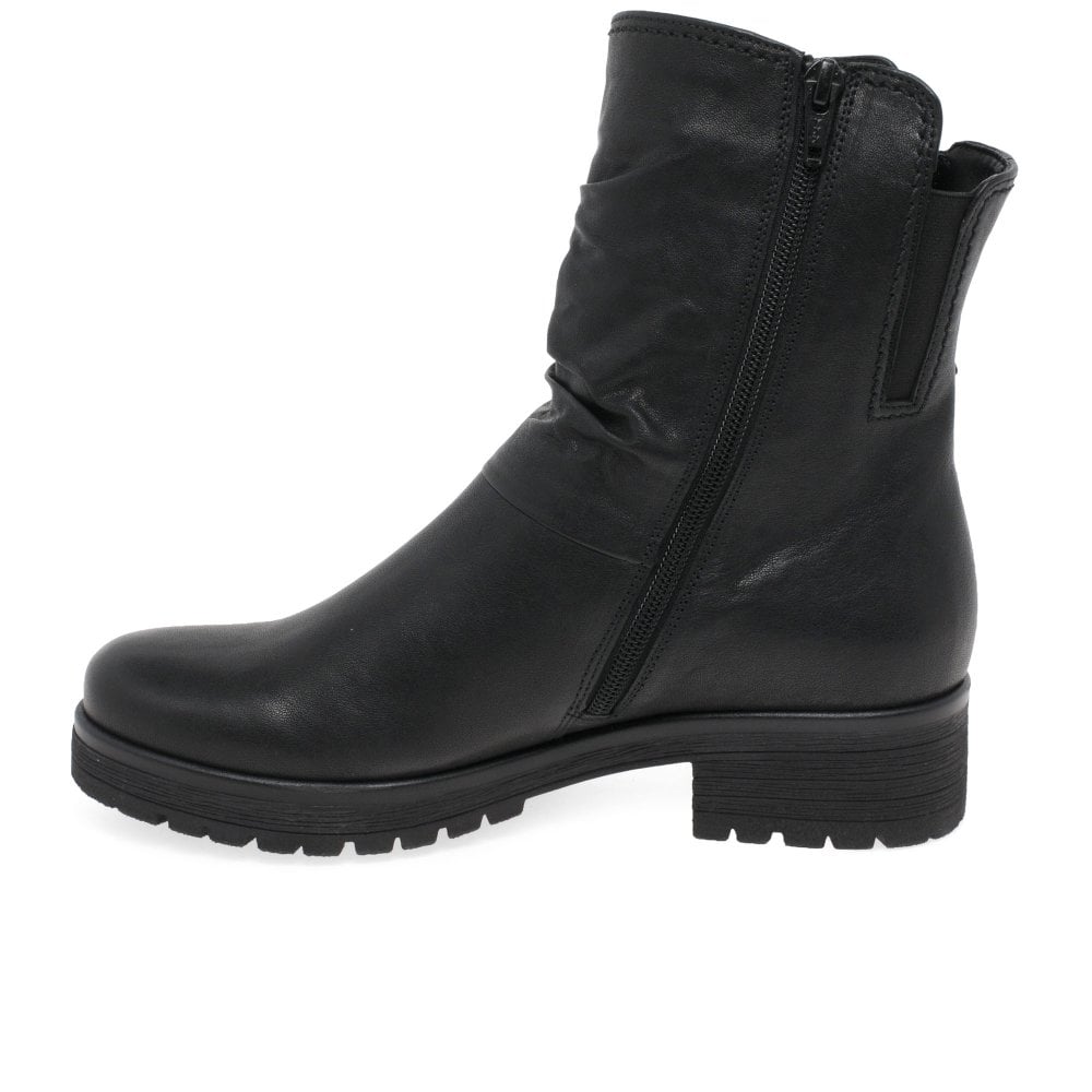 Gabor Zola Women's Biker Boots | Black | 72.092.27