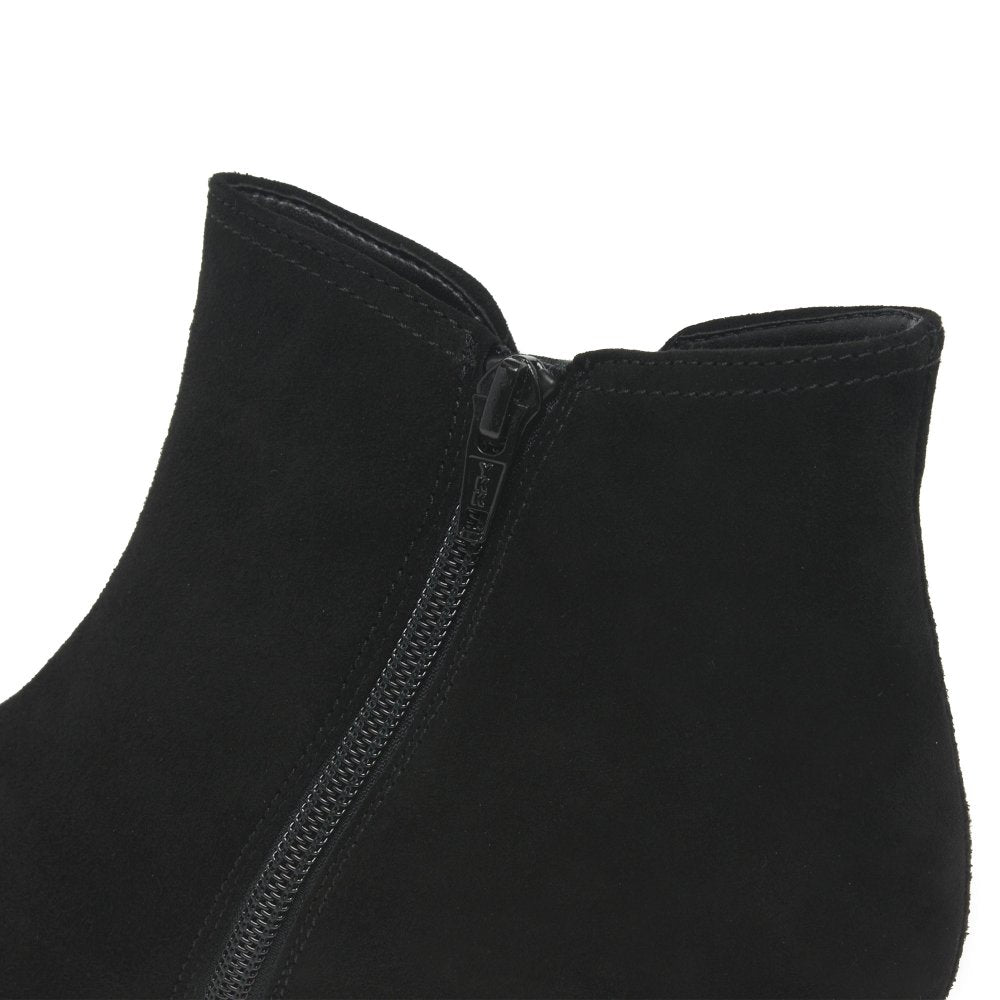Gabor Keegan 52.827.47 Women's Ankle Boots - Black Suede