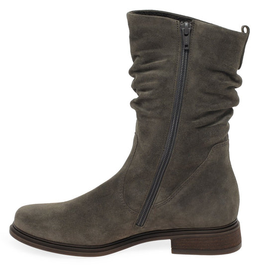 Gabor Hodie Women's Calf Length Boots | Mohair Suede | 72.793.30