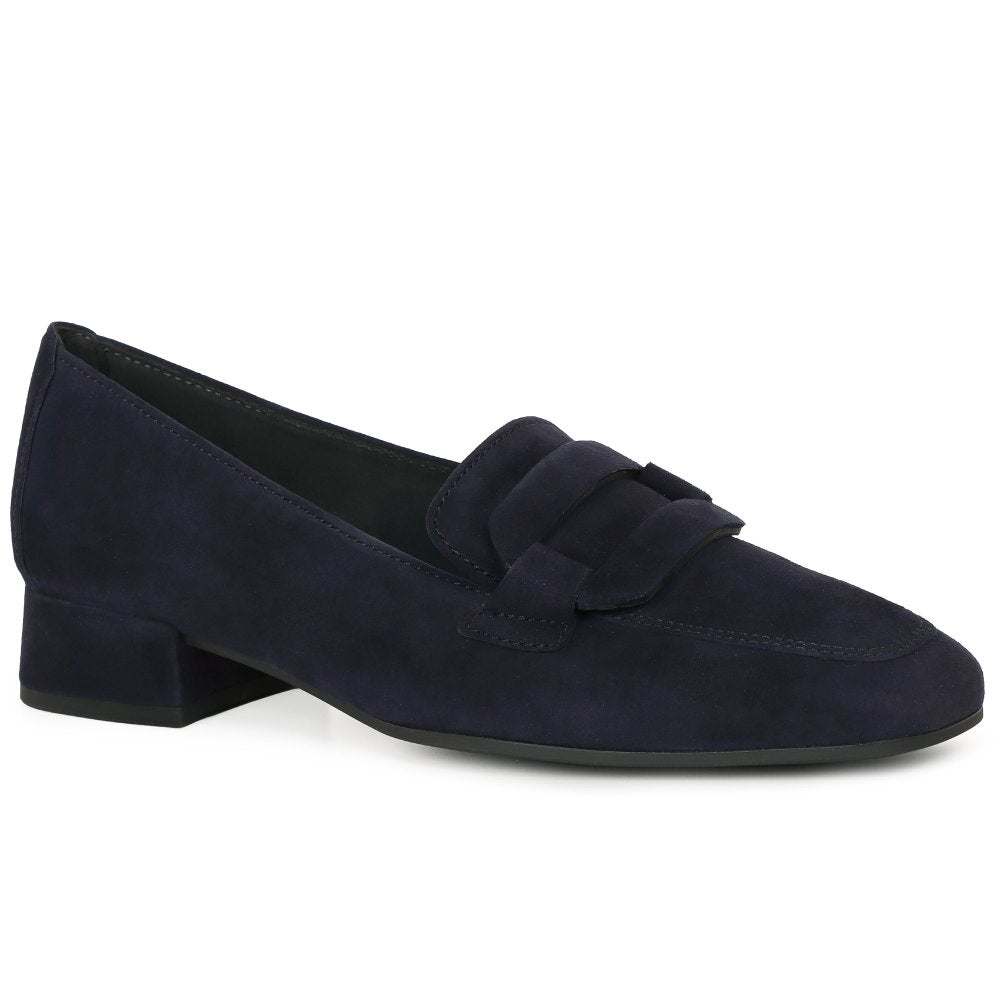 Gabor Great Women Loafers | Reh Suede | 75.261