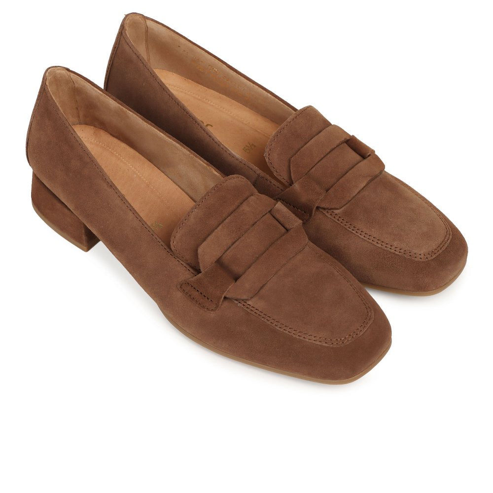 Gabor Great Women Loafers | Reh Suede | 75.261