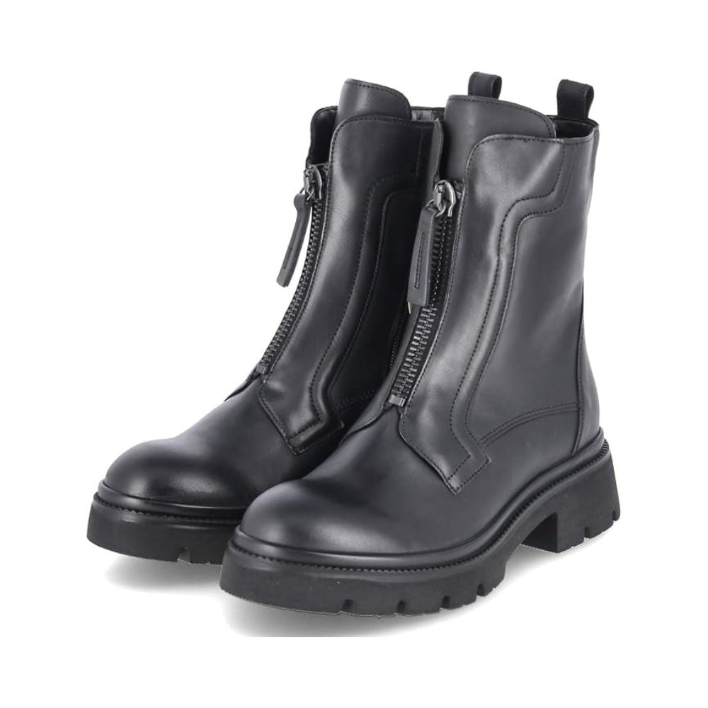 Gabor Women's Slip-on Ankle Boots| Black Leather | 71.854.20