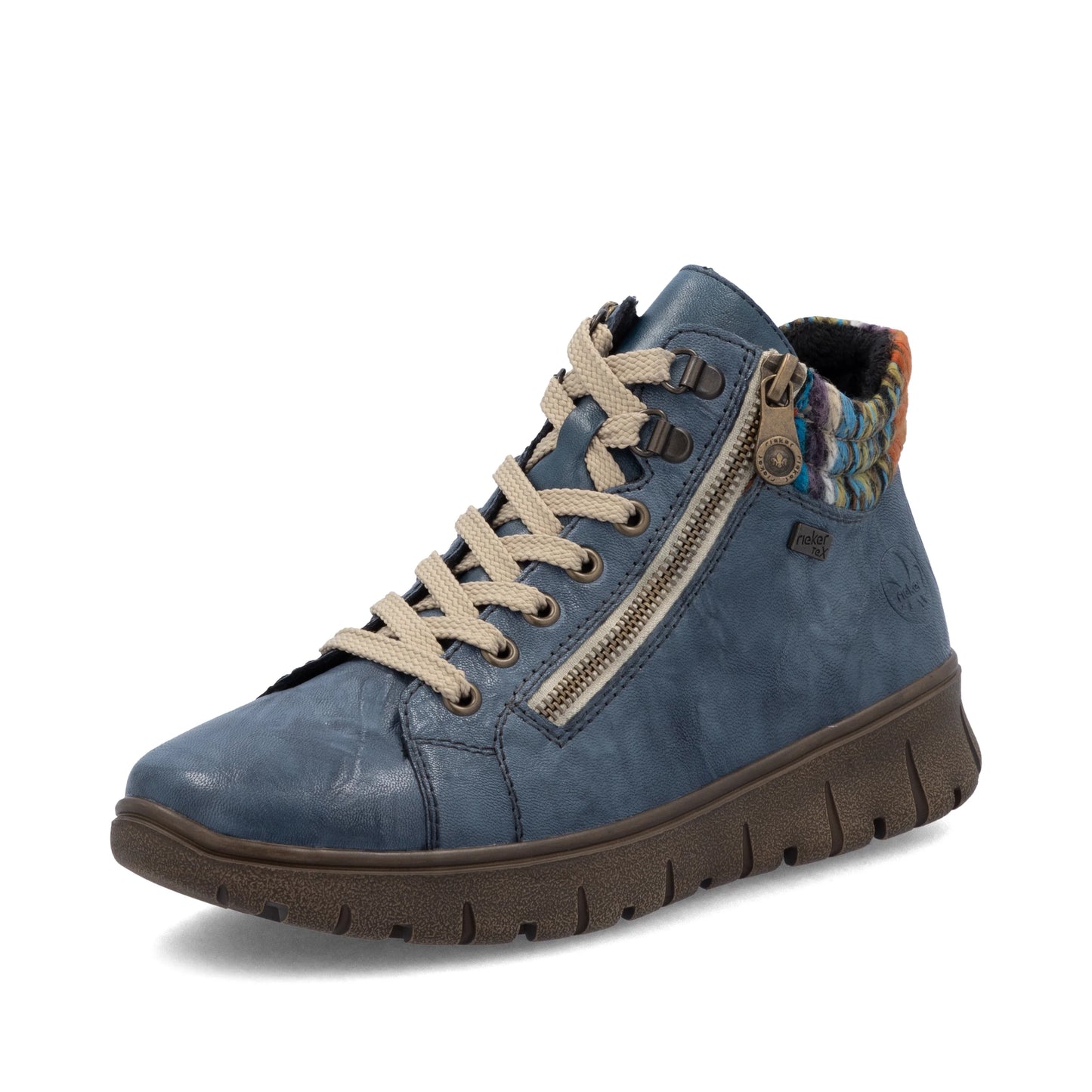 Rieker Women's Lace-up Boots | Blue | N1305-14