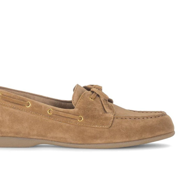 Gabor Boat Women's Loafers | Nubuck Peanut | 85.200.14