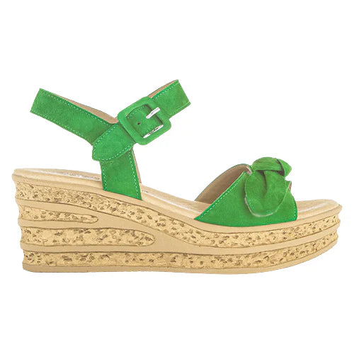 Gabor Ladies Wedge Sandals | Green | 44.63.19