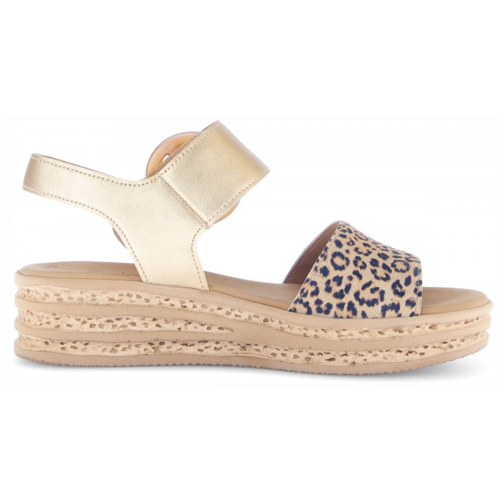 Gabor Women's Andre Sandals | Puder/ Gold | 64.550.62