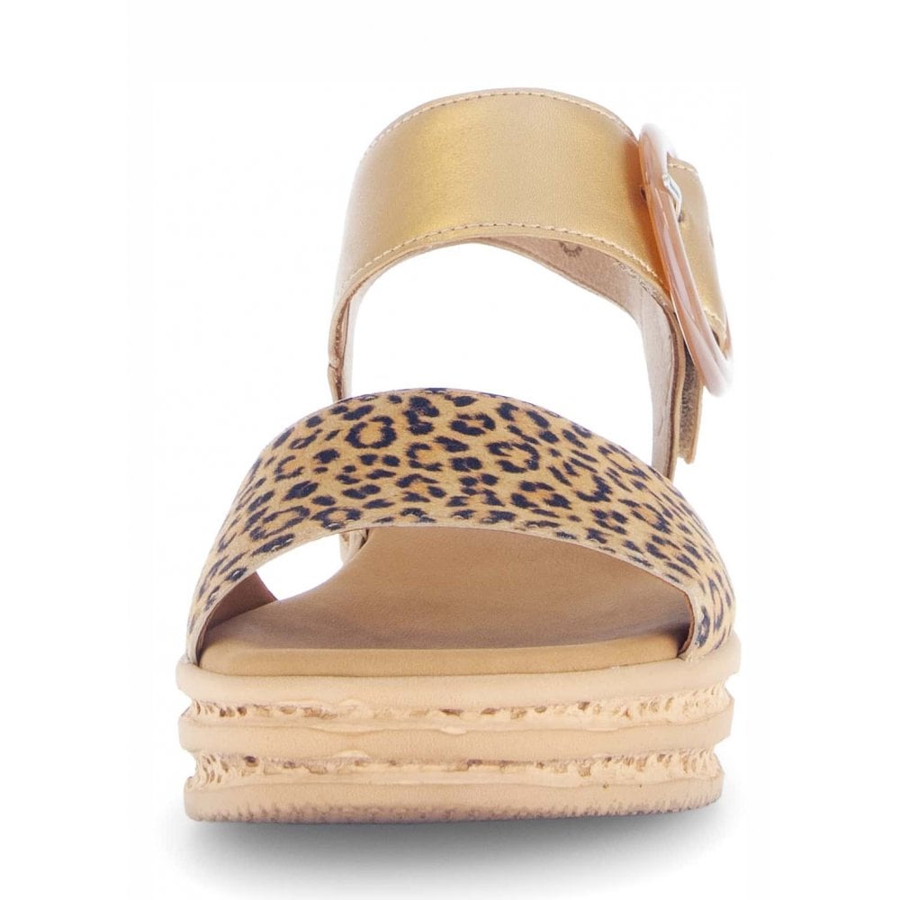 Gabor Women's Andre Sandals | Puder/ Gold | 64.550.62