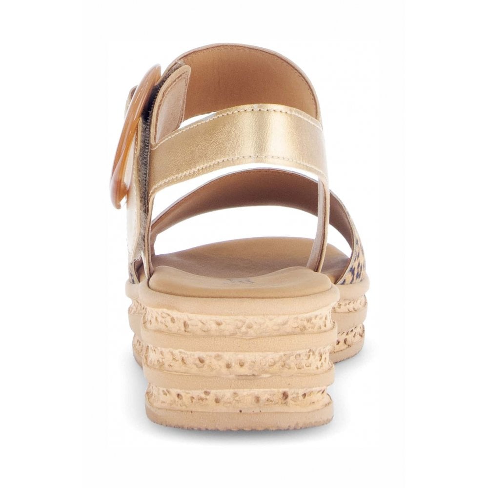 Gabor Women's Andre Sandals | Puder/ Gold | 64.550.62