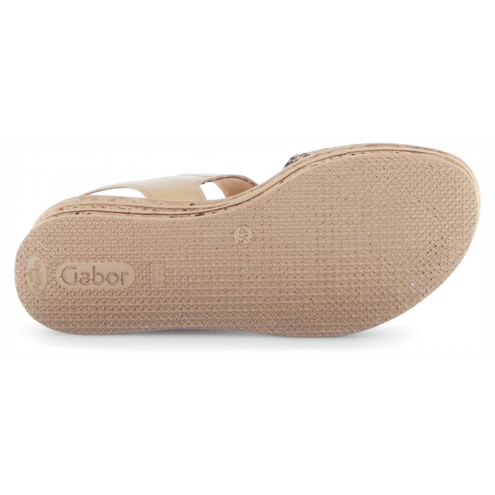 Gabor Women's Andre Sandals | Puder/ Gold | 64.550.62