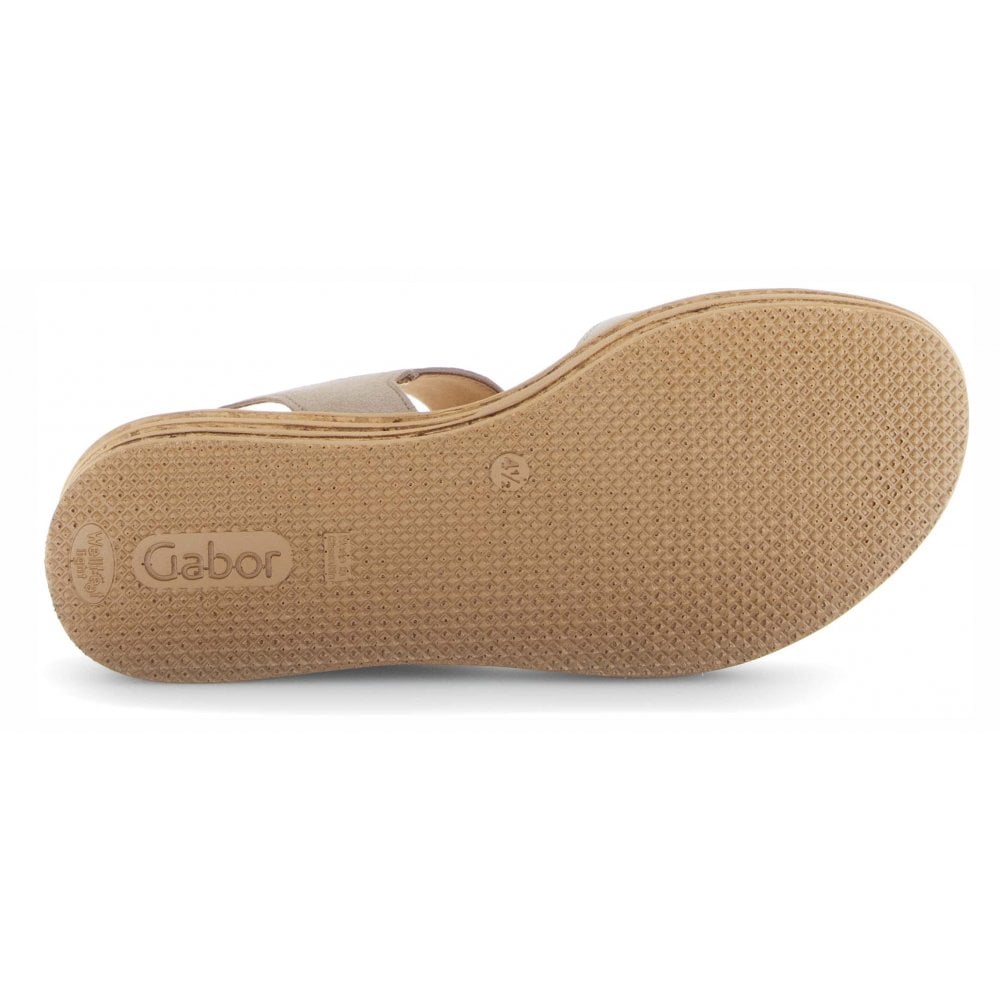 Gabor Women's Andre Sandals | Puder/ Gold | 64.550.62
