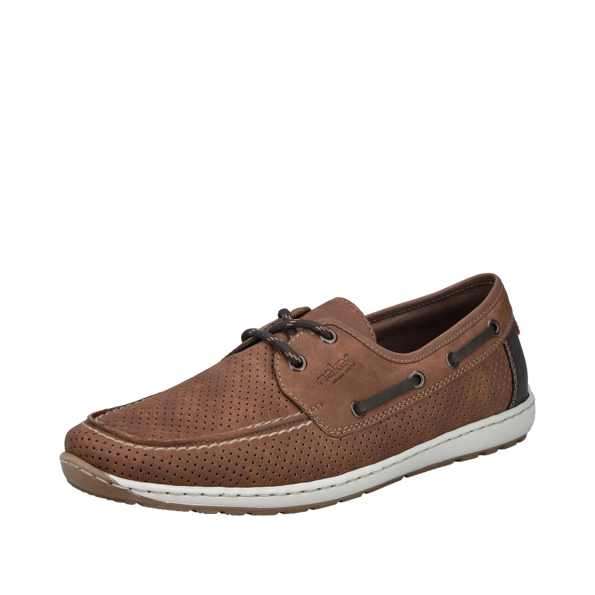 Rieker Men's Suede Boat Shoe | B5220