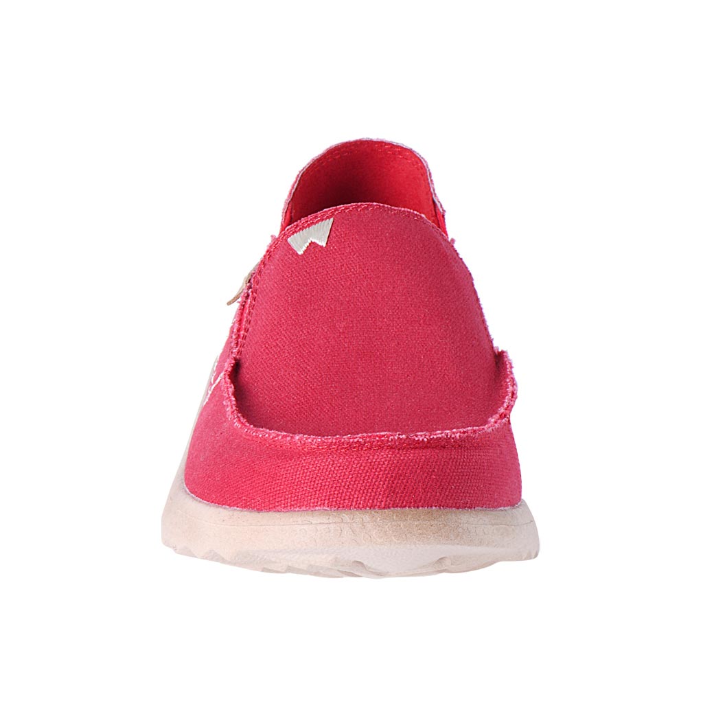 KickBack Men's Slip On Shoes - Couch 2.0 Canvas Red