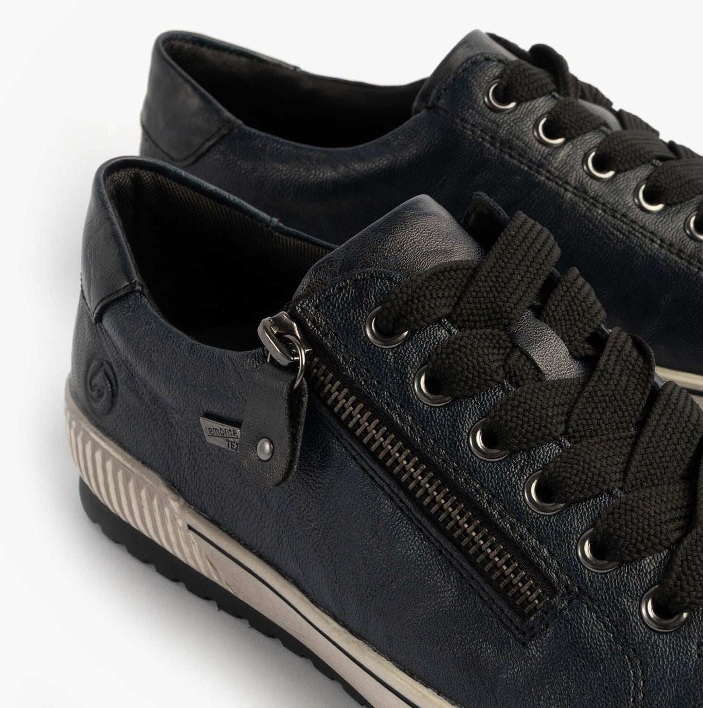 Remonte Women's Leather Casual Shoes | Dark Blue | D0700-15