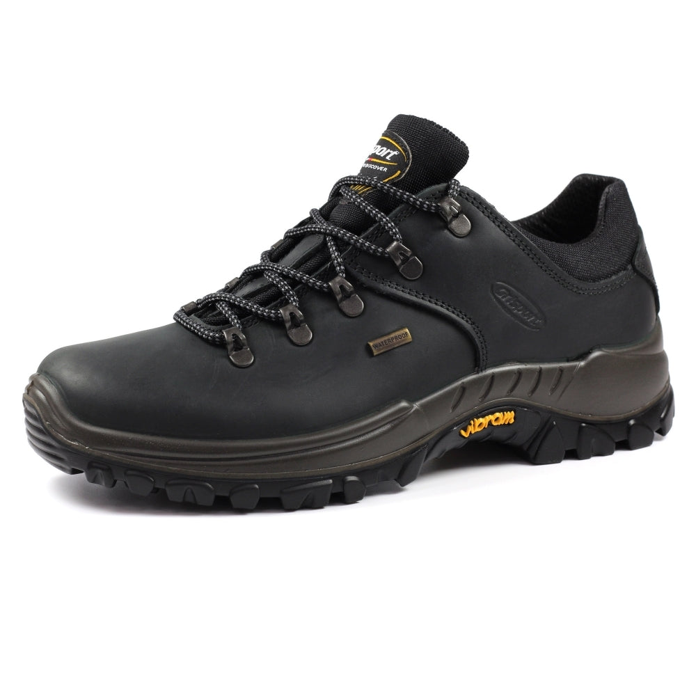 Grisport Dartmoor Leather Walking Shoe - Black