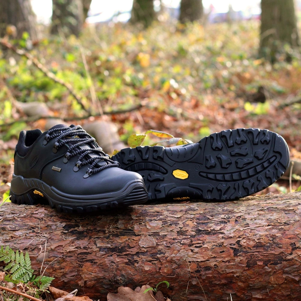 Grisport Dartmoor Leather Walking Shoe - Black