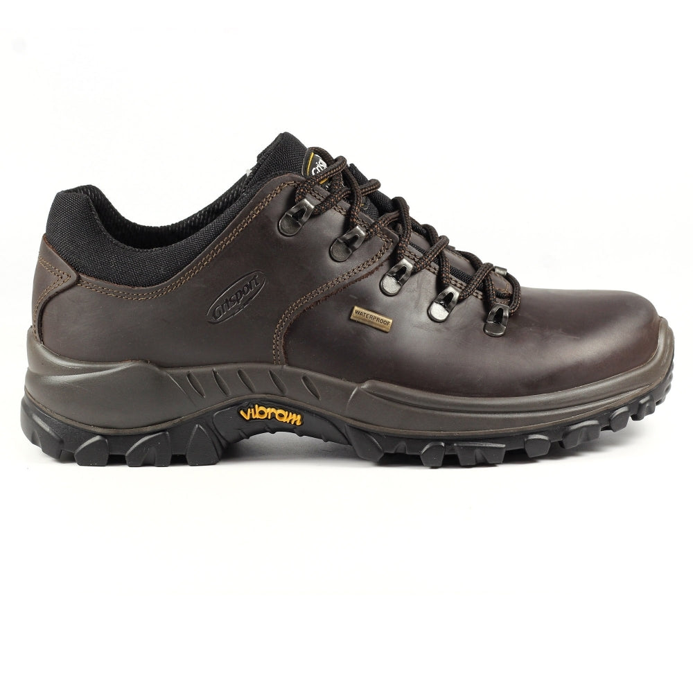 Grisport Dartmoor Leather Walking Shoe - Brown