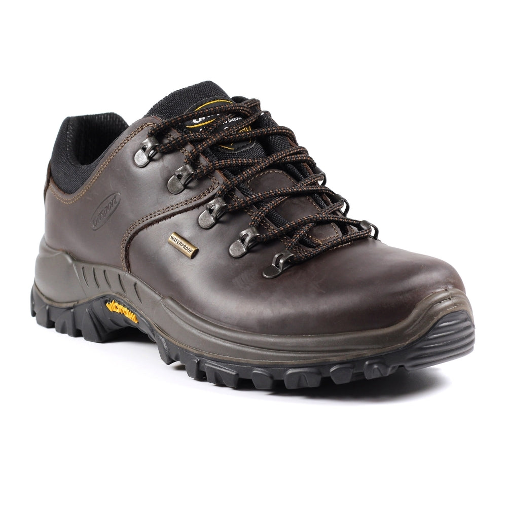Grisport Dartmoor Leather Walking Shoe - Brown