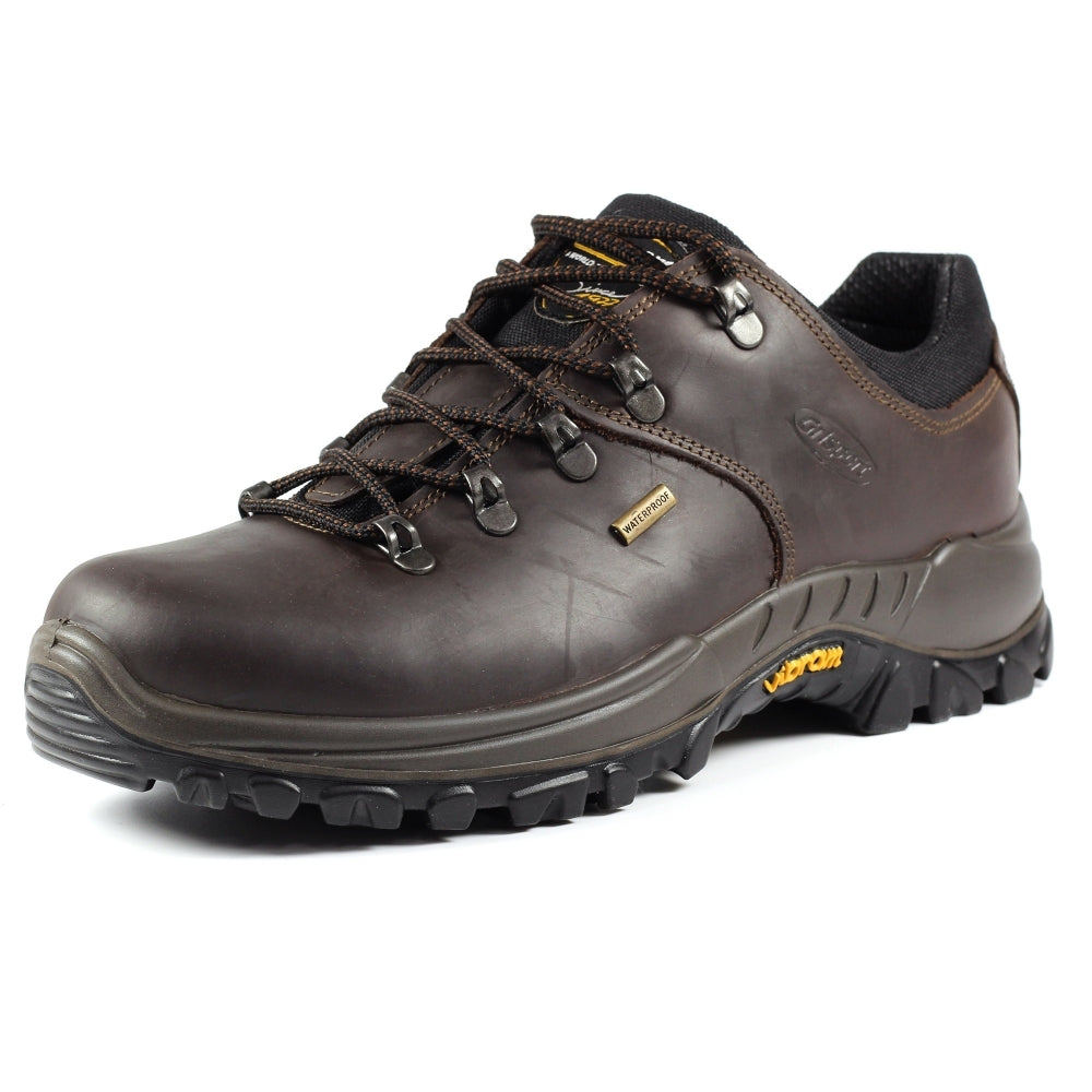 Grisport Dartmoor Leather Walking Shoe - Brown