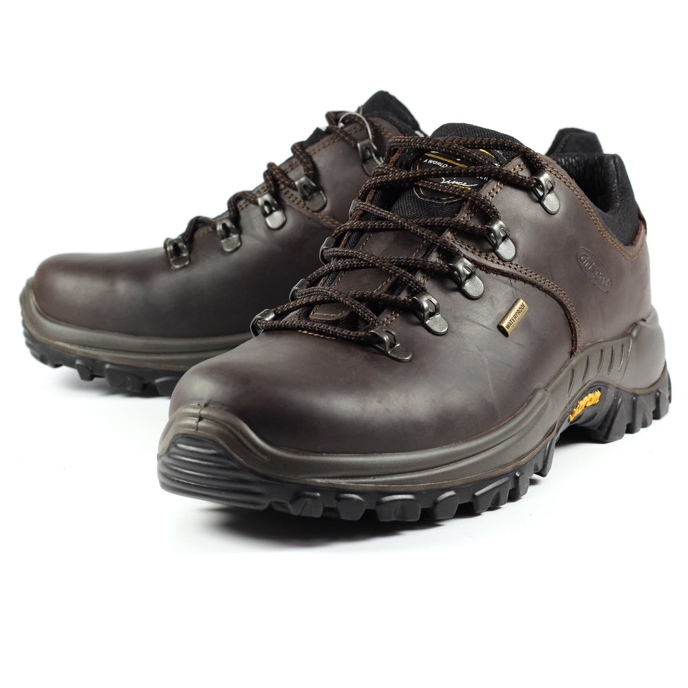Grisport Dartmoor Leather Walking Shoe - Brown