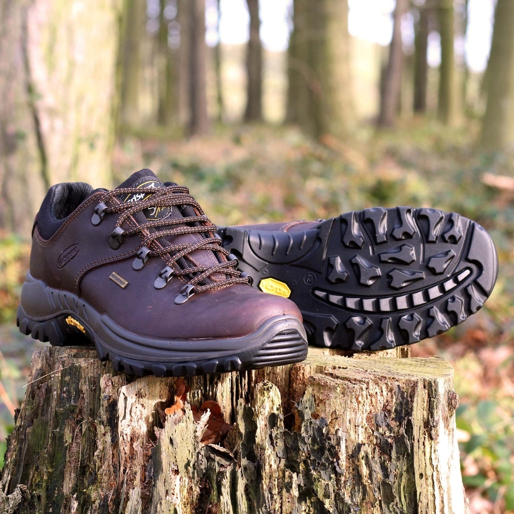 Grisport Dartmoor Leather Walking Shoe - Brown