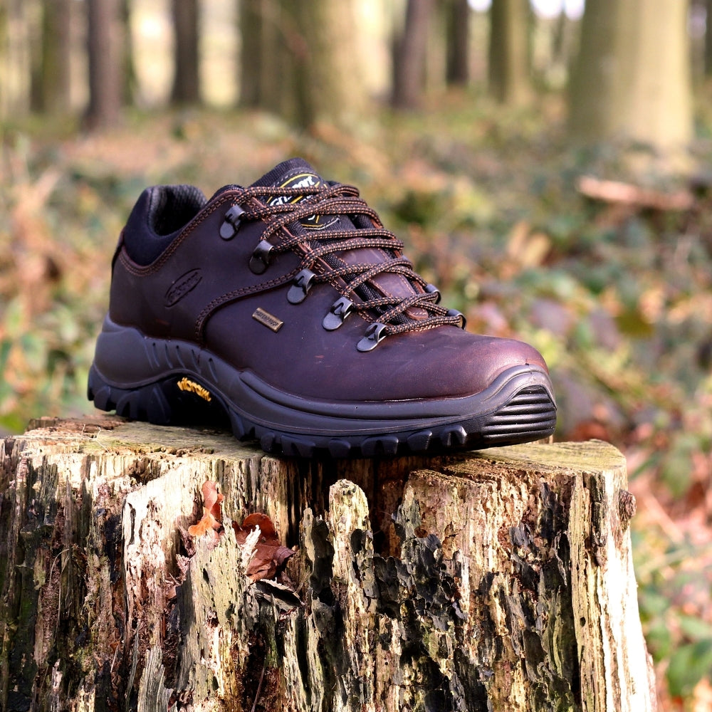 Grisport Dartmoor Leather Walking Shoe - Brown