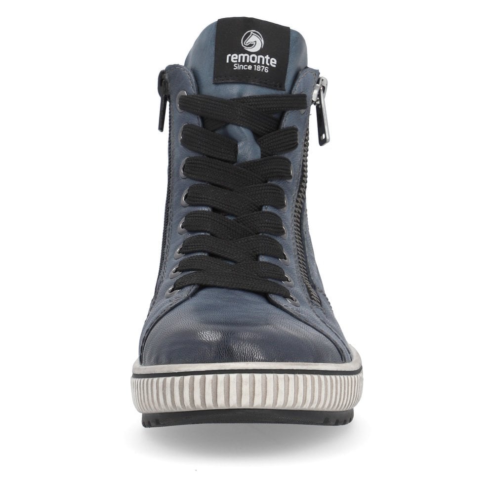 Remonte D0772 Ladies Boots Blue
