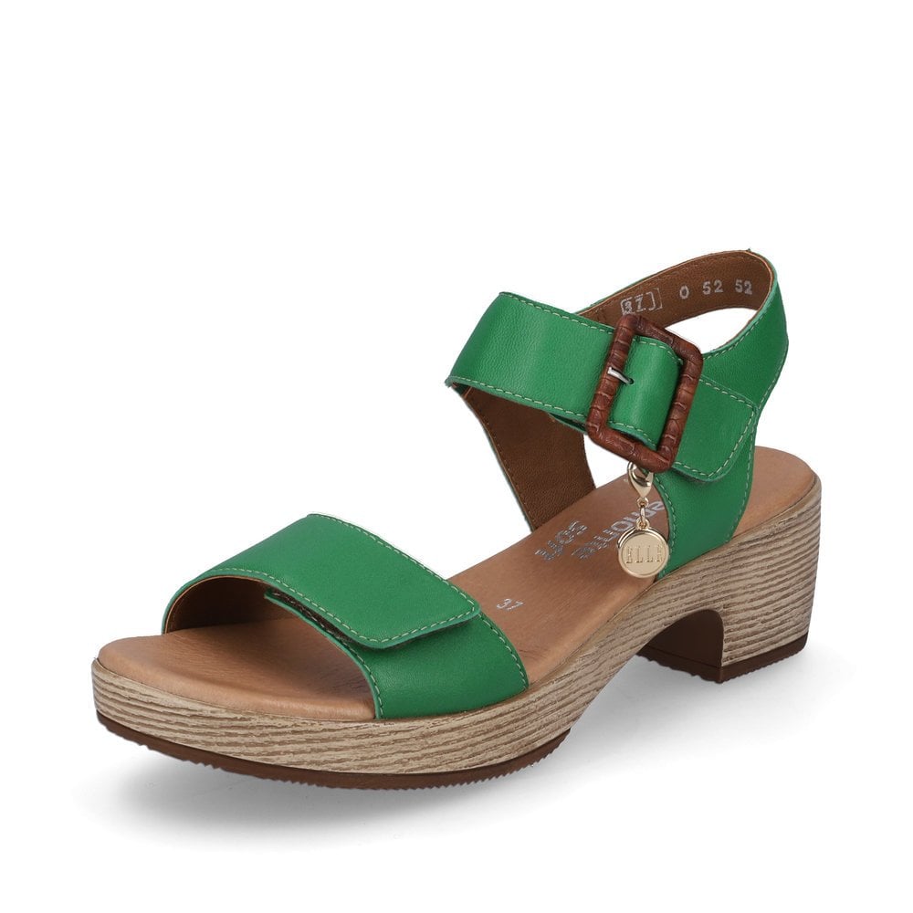 Remonte Sandals D0N52 Ladies Shoes Green Colours Shoes Co