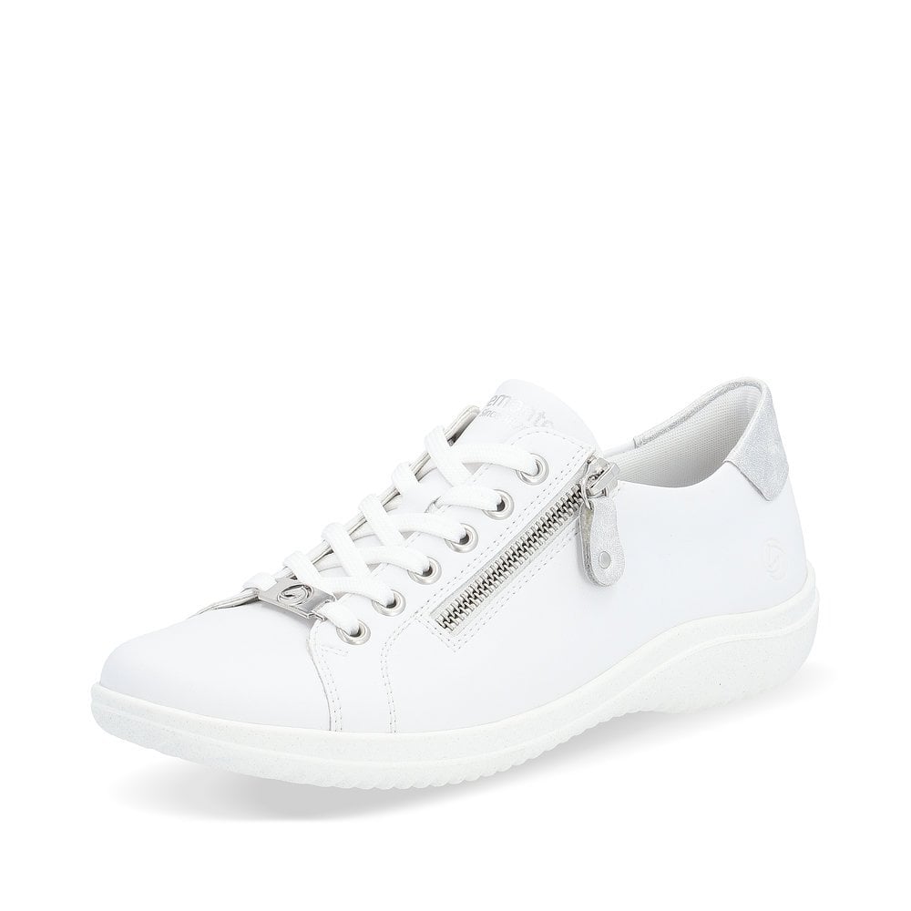 Remonte Trainers D1E03 Ladies Shoes White