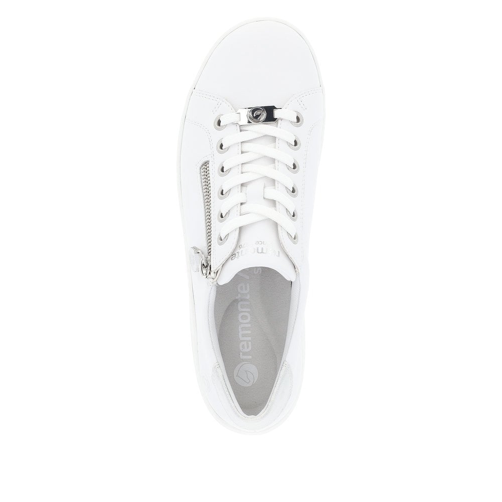 Remonte Trainers D1E03 Ladies Shoes White