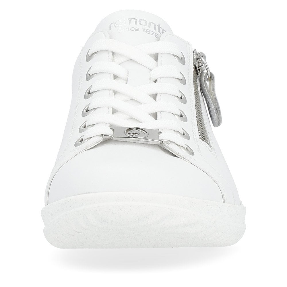 Remonte Trainers D1E03 Ladies Shoes White