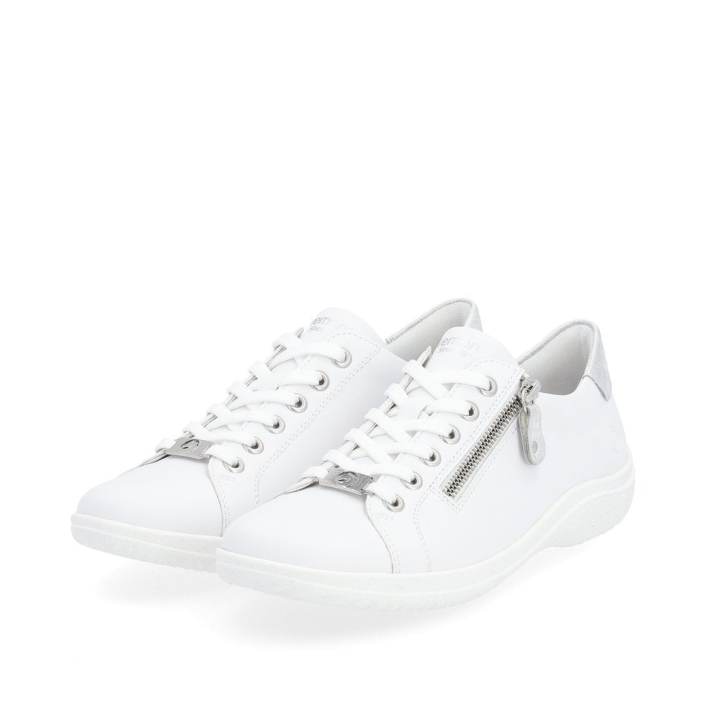 Remonte Trainers D1E03 Ladies Shoes White