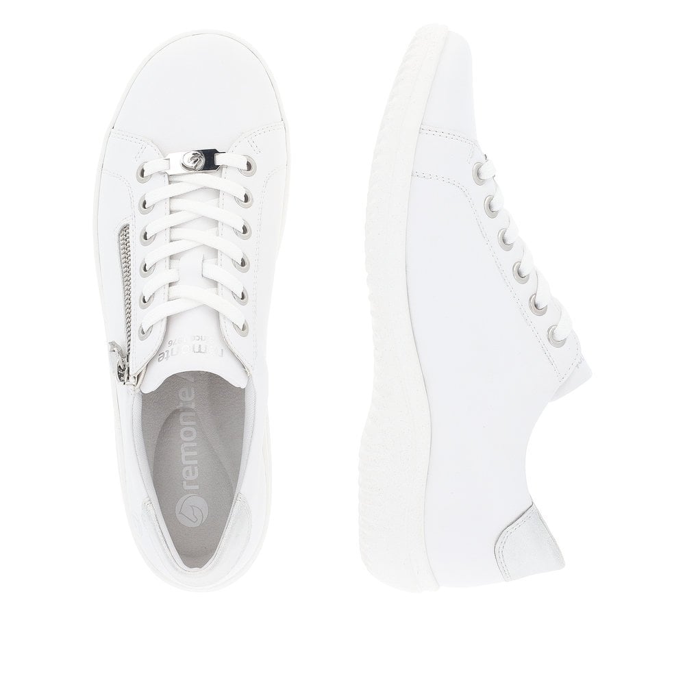 Remonte Trainers D1E03 Ladies Shoes White