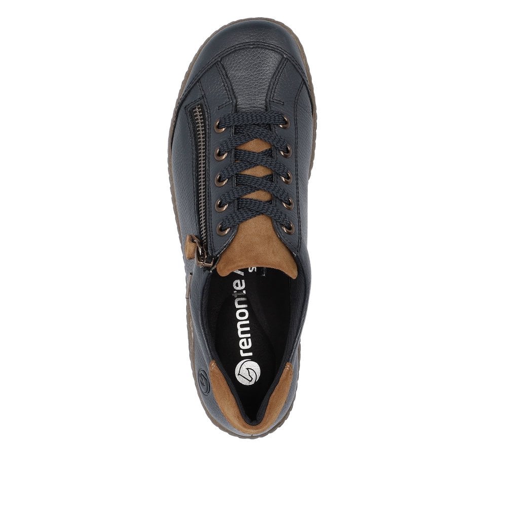 Remonte R1402-16 Ladies Shoes Blue Combi