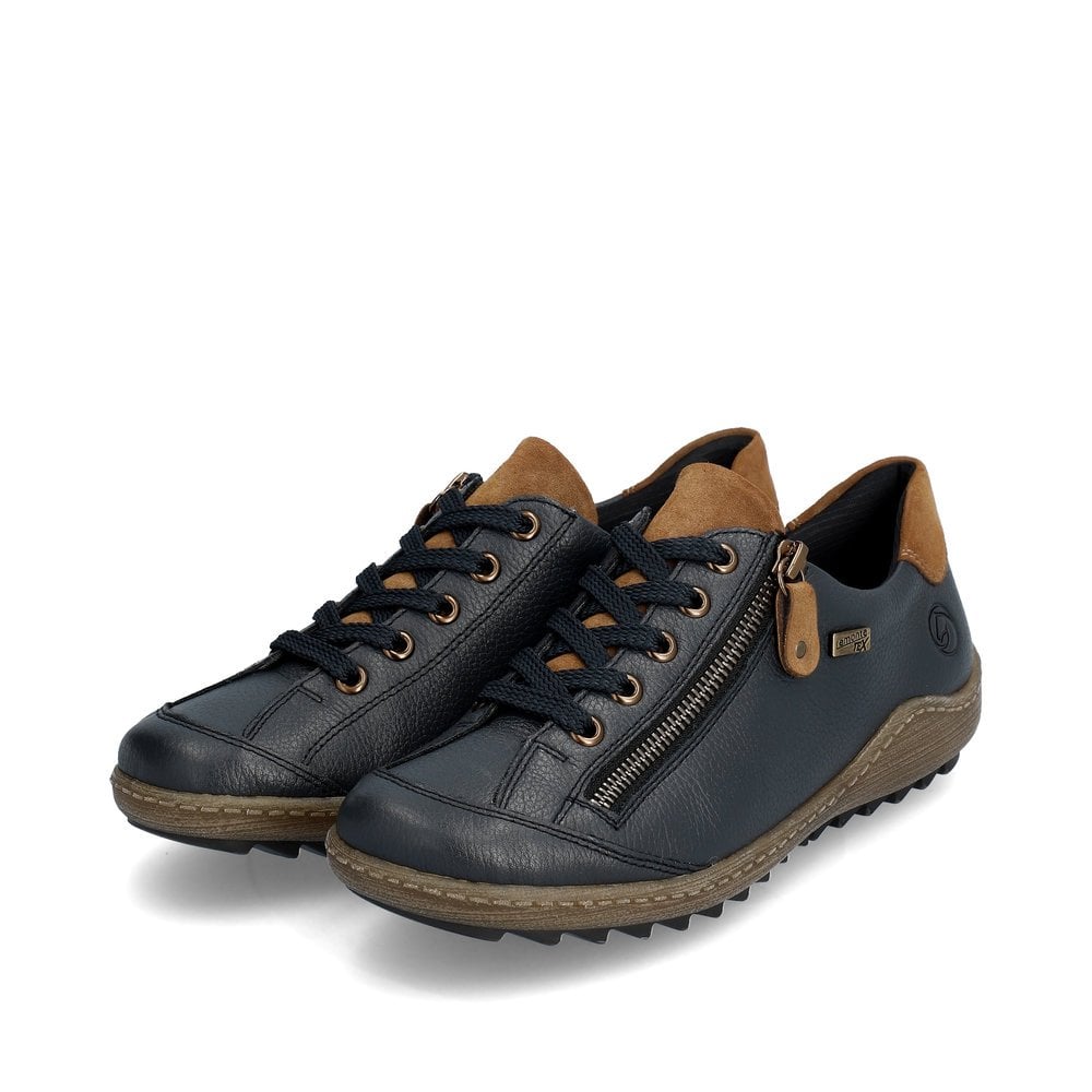 Remonte R1402-16 Ladies Shoes Blue Combi