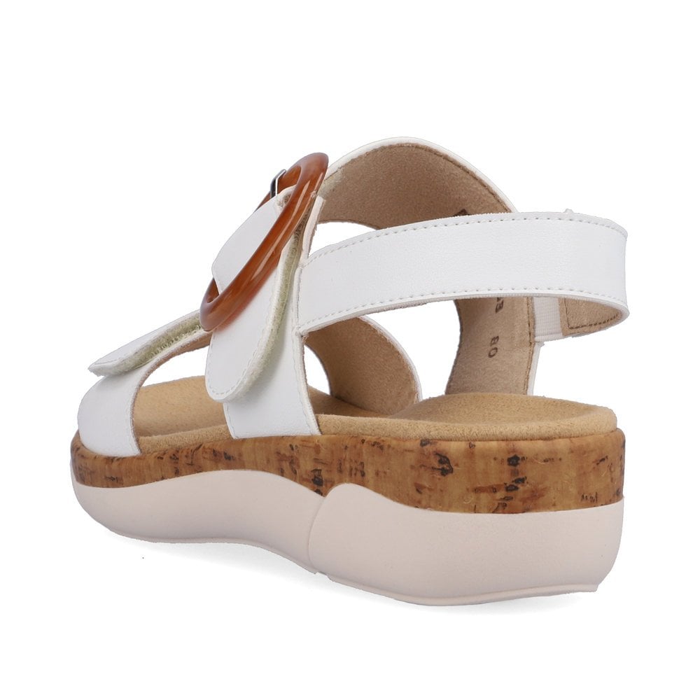 Remonte Sandals R6853 Ladies Shoes White