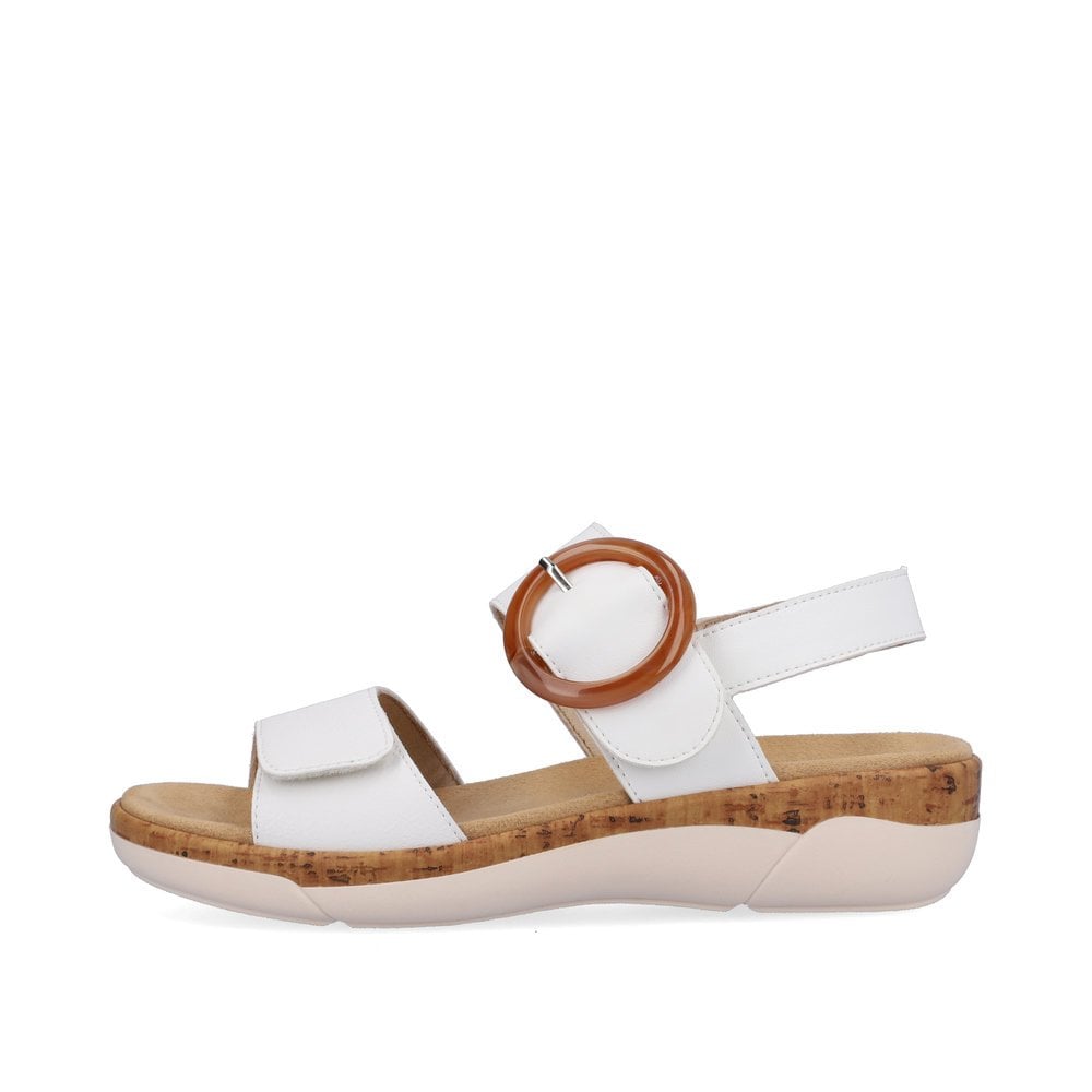 Remonte Sandals R6853 Ladies Shoes White