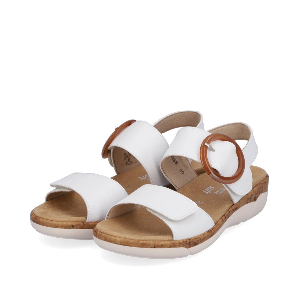 Remonte Sandals R6853 Ladies Shoes White