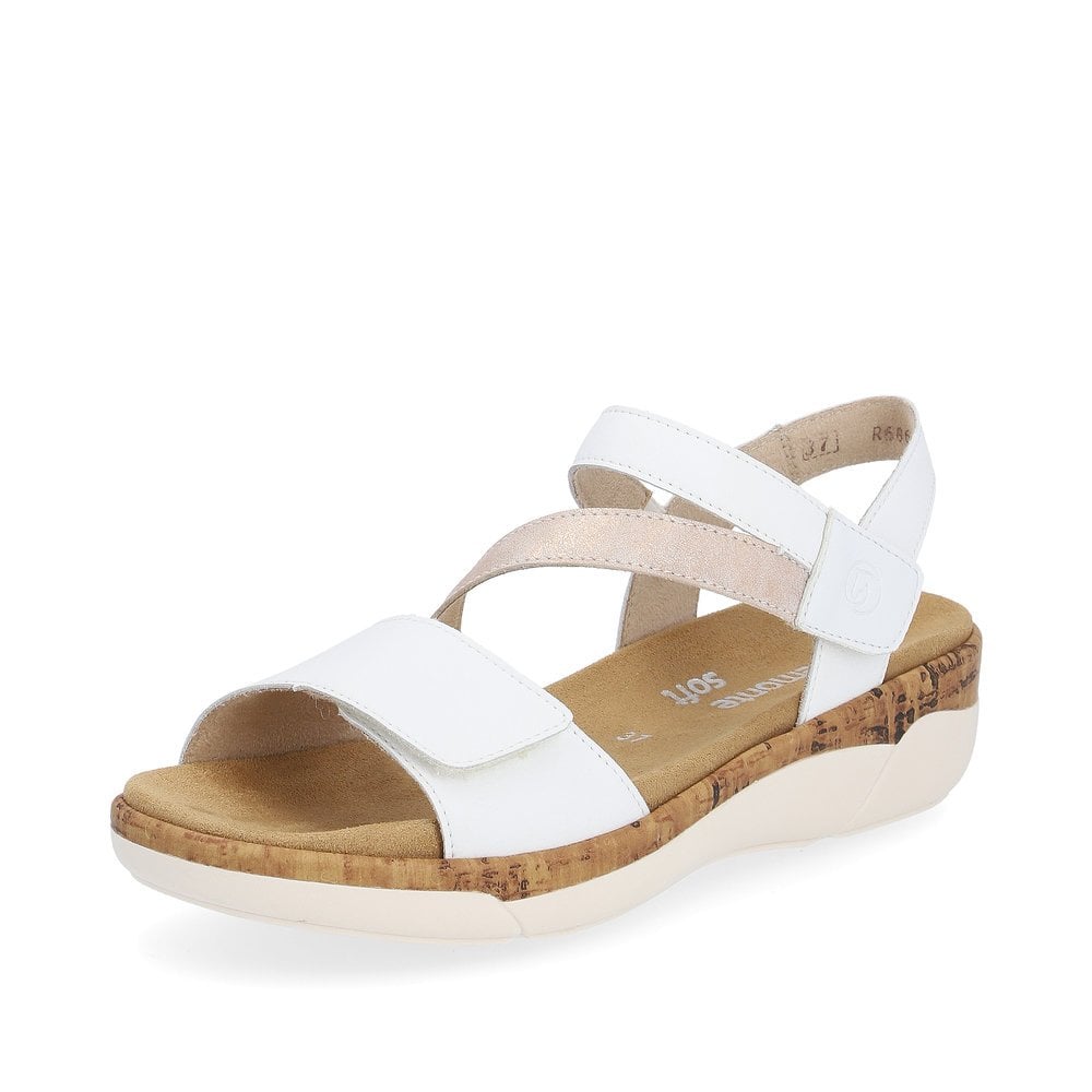 Remonte Ladies Sandals | White | R6860-90