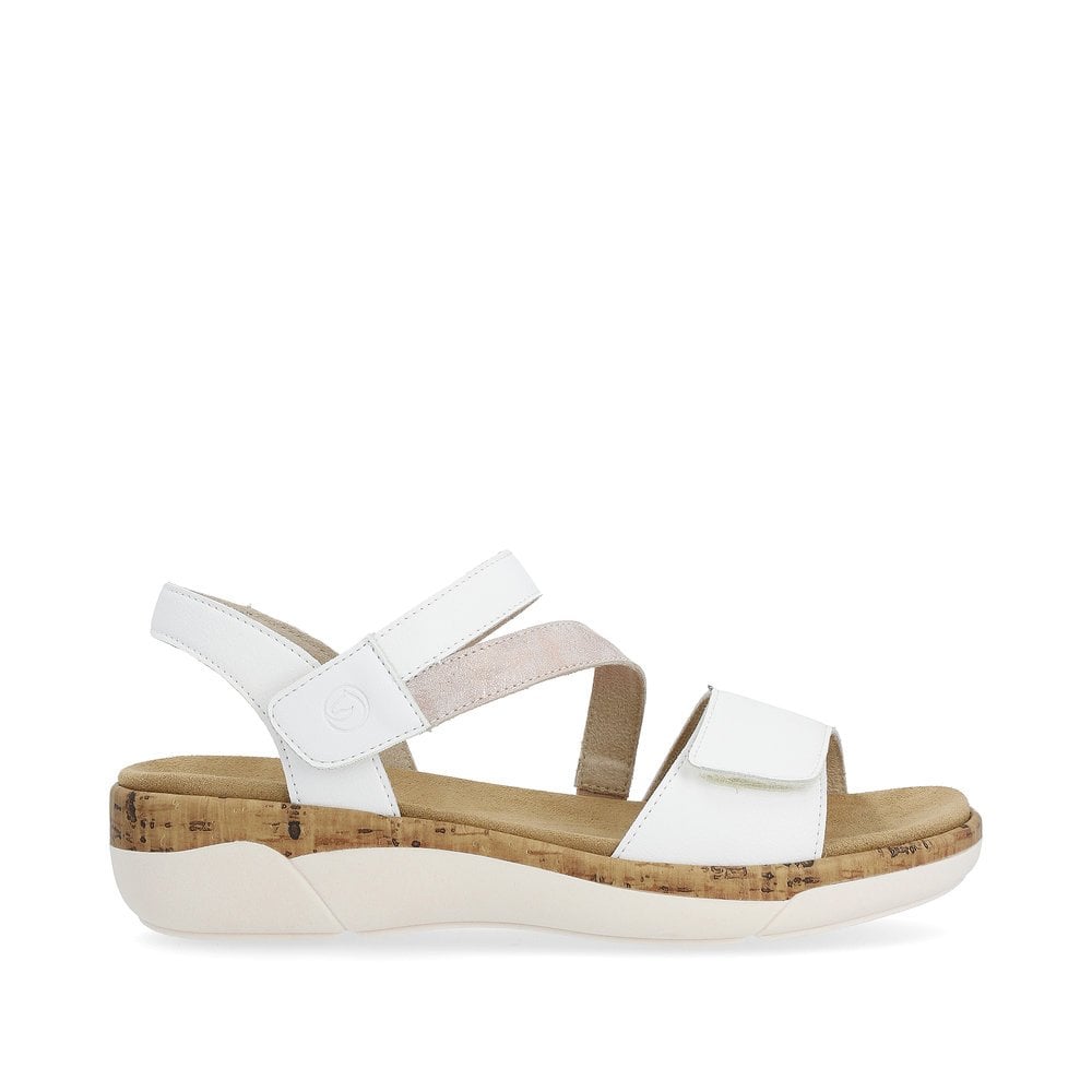 Remonte Ladies Sandals | White | R6860-90
