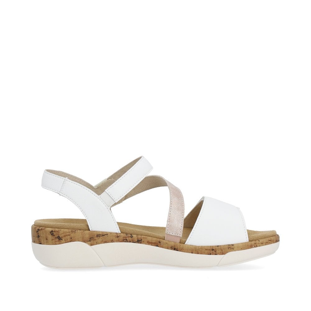 Remonte Ladies Sandals | White | R6860-90