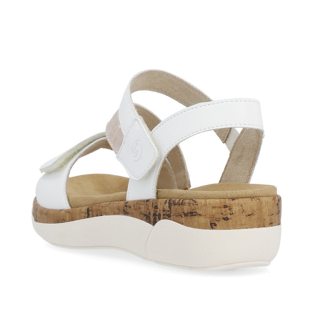 Remonte Ladies Sandals | White | R6860-90