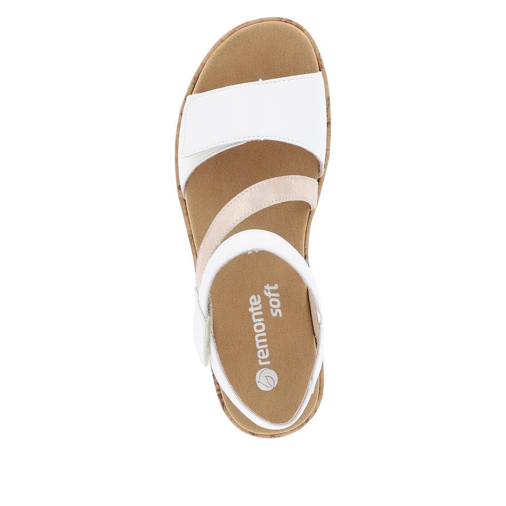 Remonte Ladies Sandals | White | R6860-90