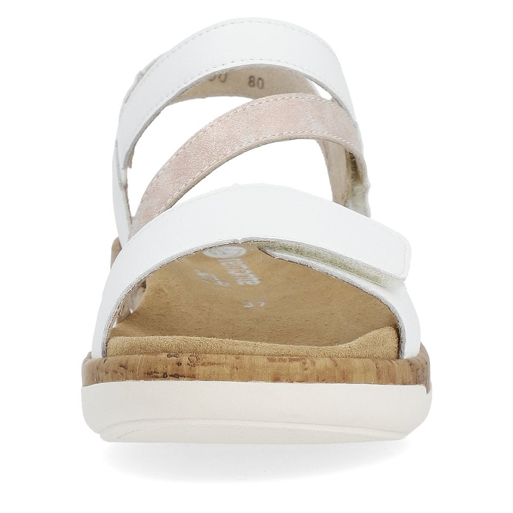 Remonte Ladies Sandals | White | R6860-90