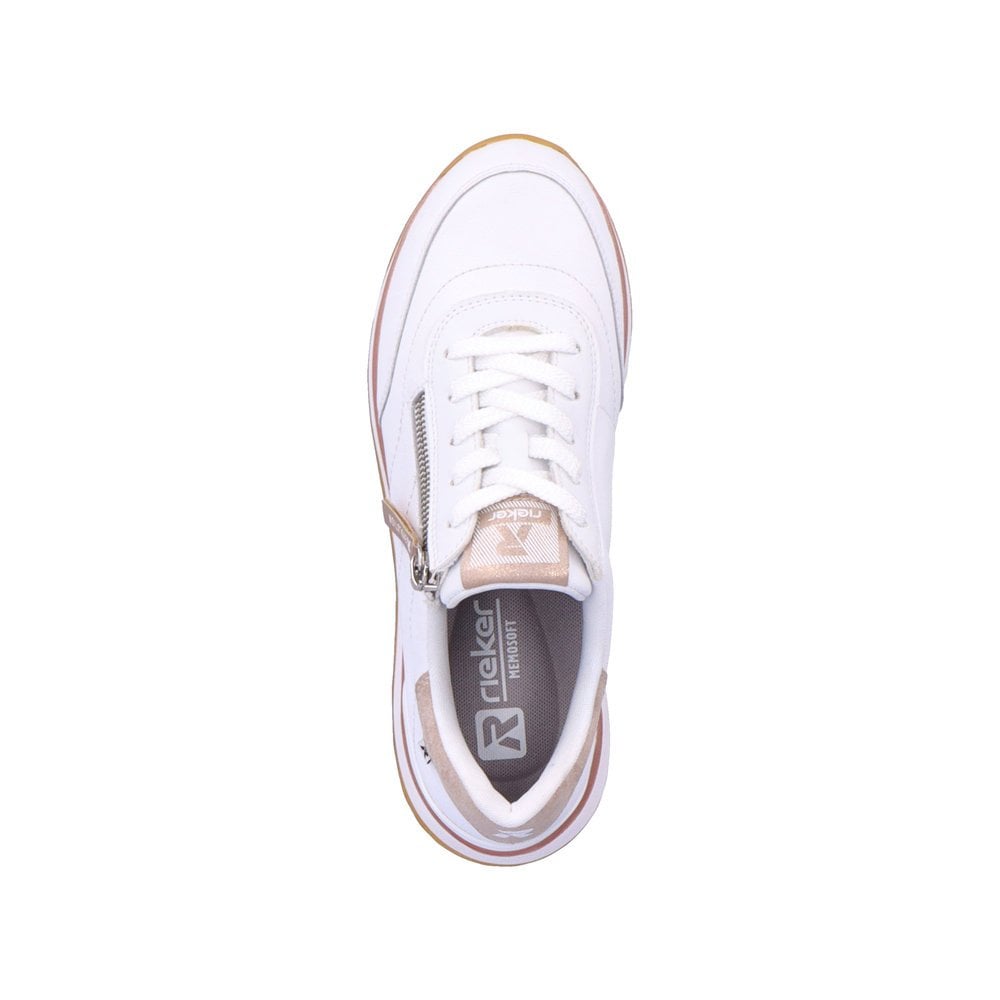 Rieker Trainers 42505 Ladies Shoes White