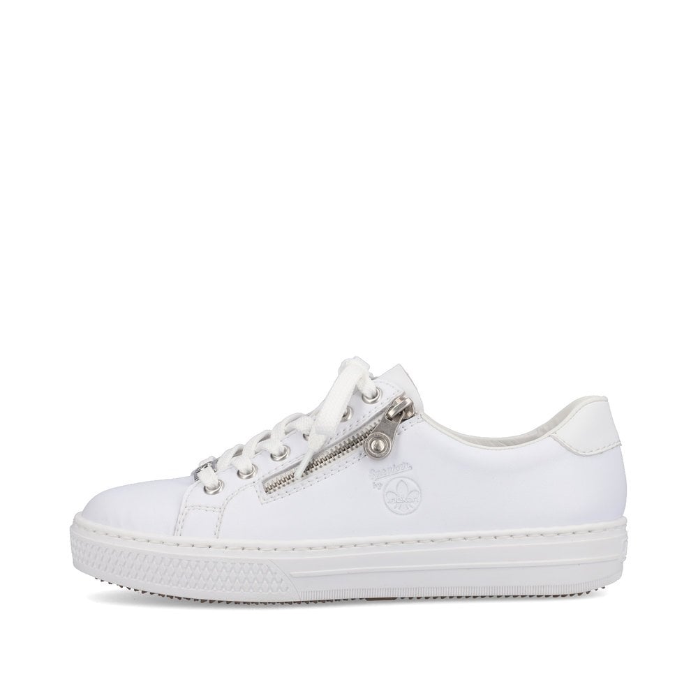 Rieker L59L1 Ladies Trainer White