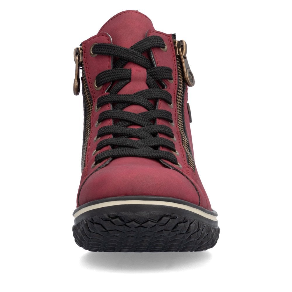 Rieker Z4263 Ladies Boots Red