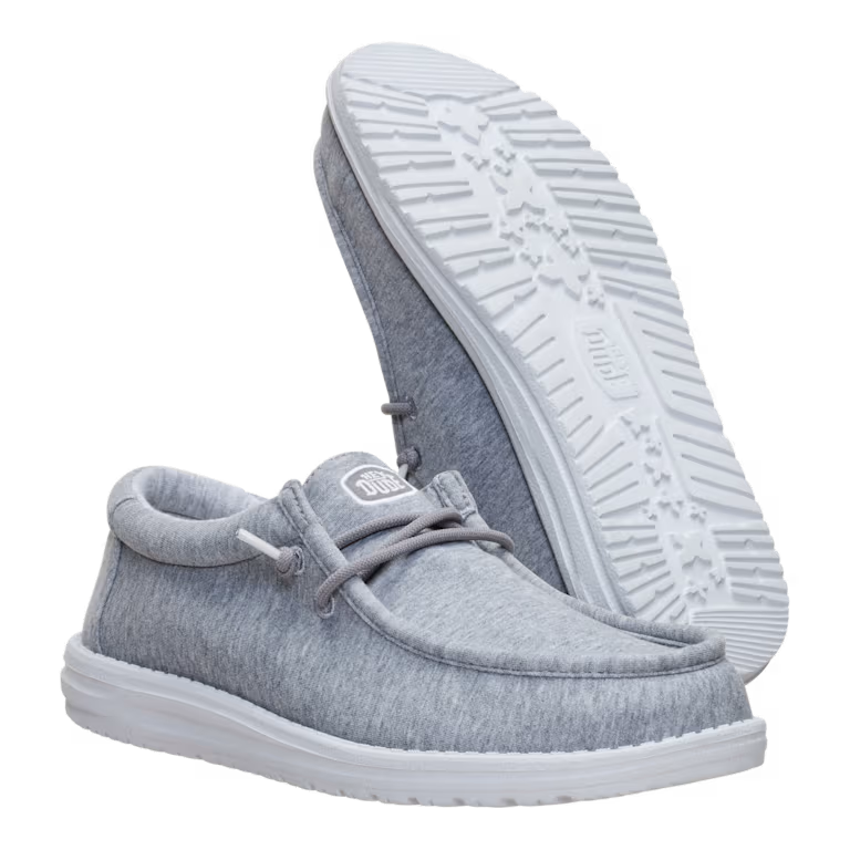 Hey Dude Wally Stretch Jersey | Mens Slip On Shoe