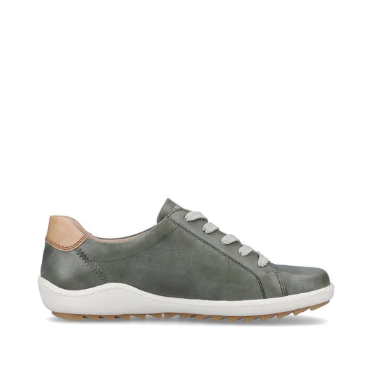Remonte Zip Shoes for Ladies| Green | R1432 - 52