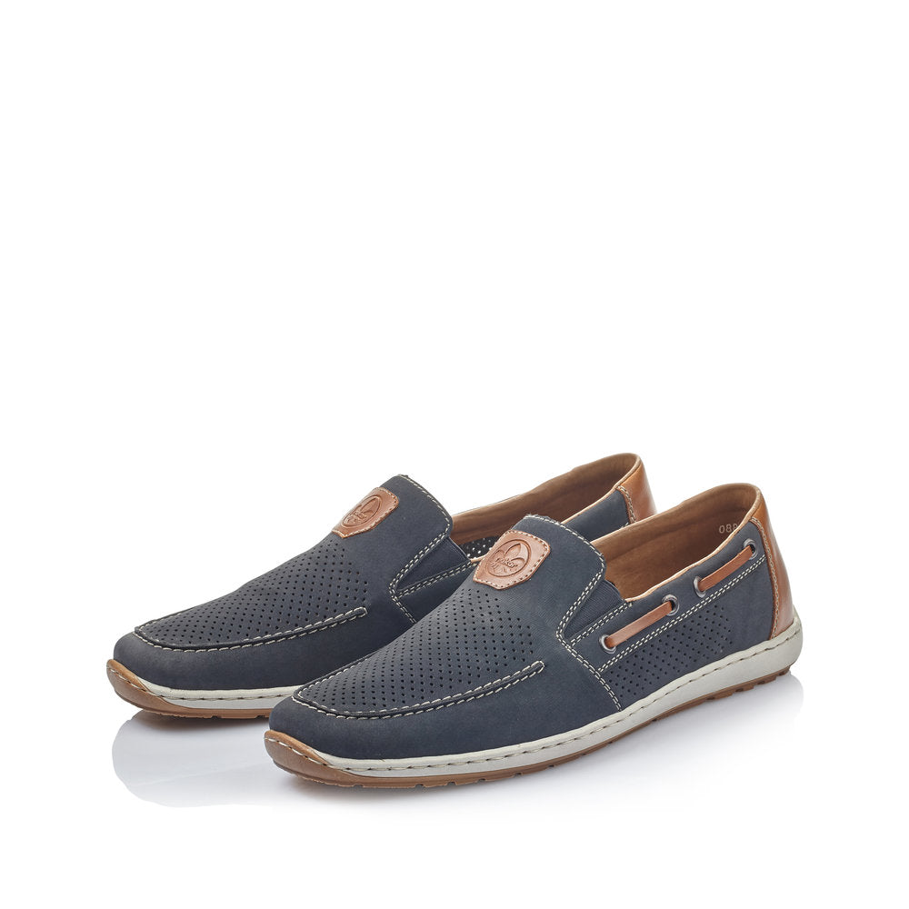 Rieker 08866-15 Mens Slip-on Shoes Rieker Mens Shoes - Elasticated Colours Ltd, Colours, Colours Farnham, Colours Shoes